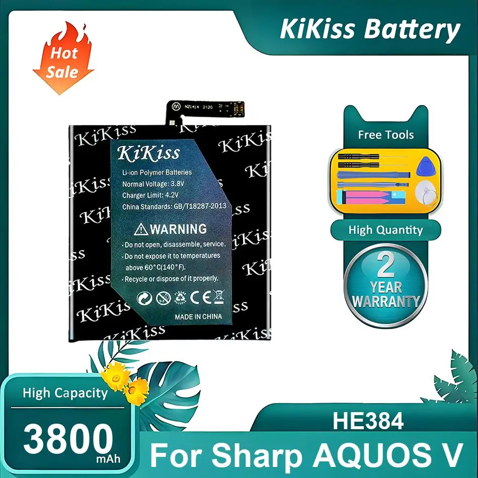 Литий-ионный полимерный аккумулятор для мобильного телефона Sharp AQUOS V, HE384, 3800 мАч
Литий-ионный полимерный аккумулятор для мобильного телефона Sharp AQUOS V, HE384, 3800 мАч