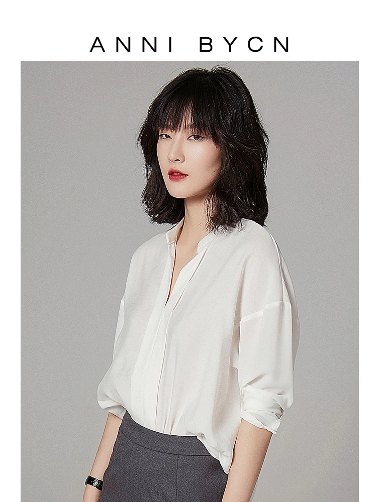 Professional Women's Long Sleeve Chiffon Shirt Short Sleeve Loose OL Style Commute Fashion Autumn New Korean Loose Workwear
Professional Women's Long Sleeve Chiffon Shirt Short Sleeve Loose OL Style Commute Fashion Autumn New Korean Loose Workwear