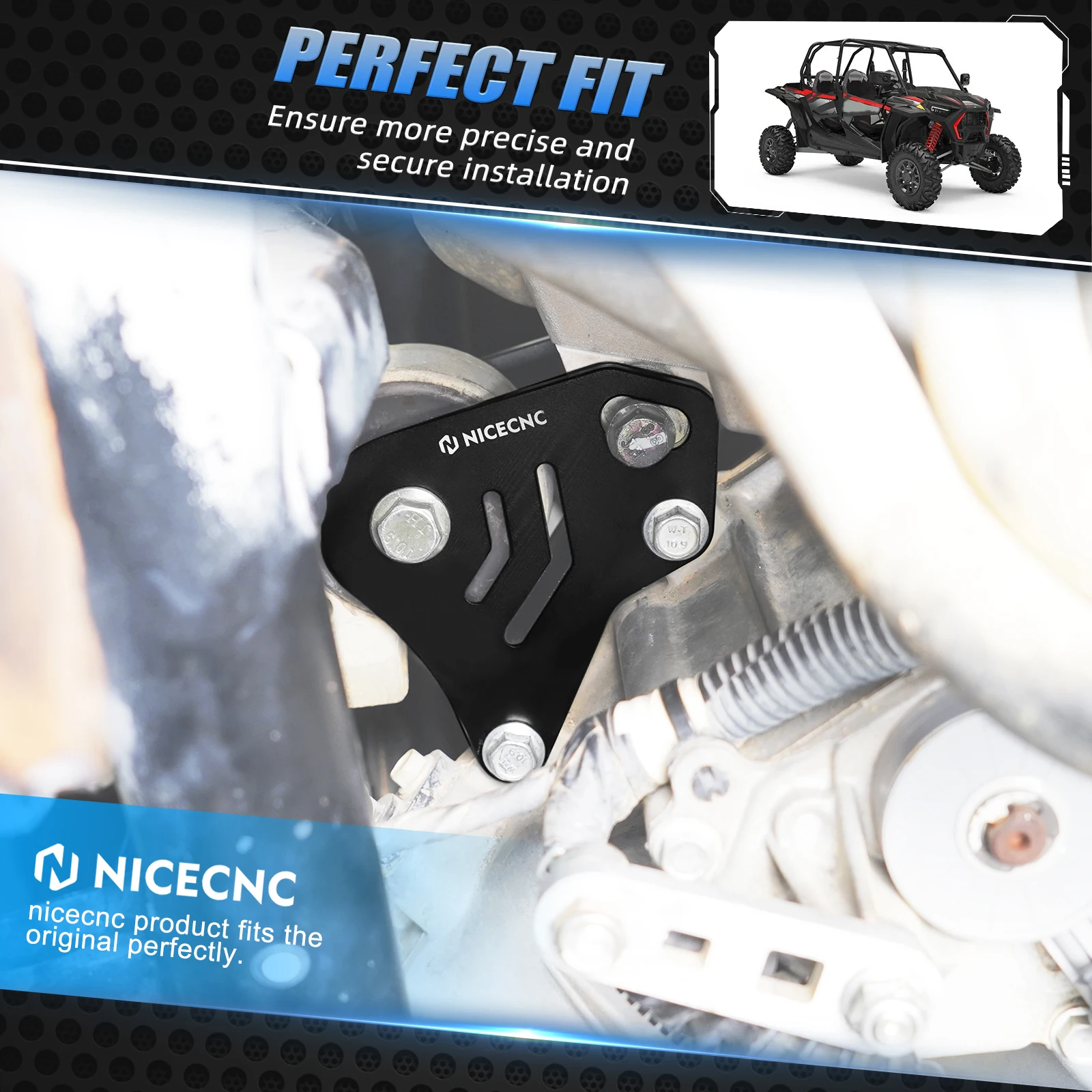 NICECNC RZR Transmission Mount Bracket Mounting Plates Mounting Plates Transmission For Polaris RZR XP 4 Turbo EPS 2016-2020
NICECNC RZR Transmission Mount Bracket Mounting Plates Mounting Plates Transmission For Polaris RZR XP 4 Turbo EPS 2016-2020