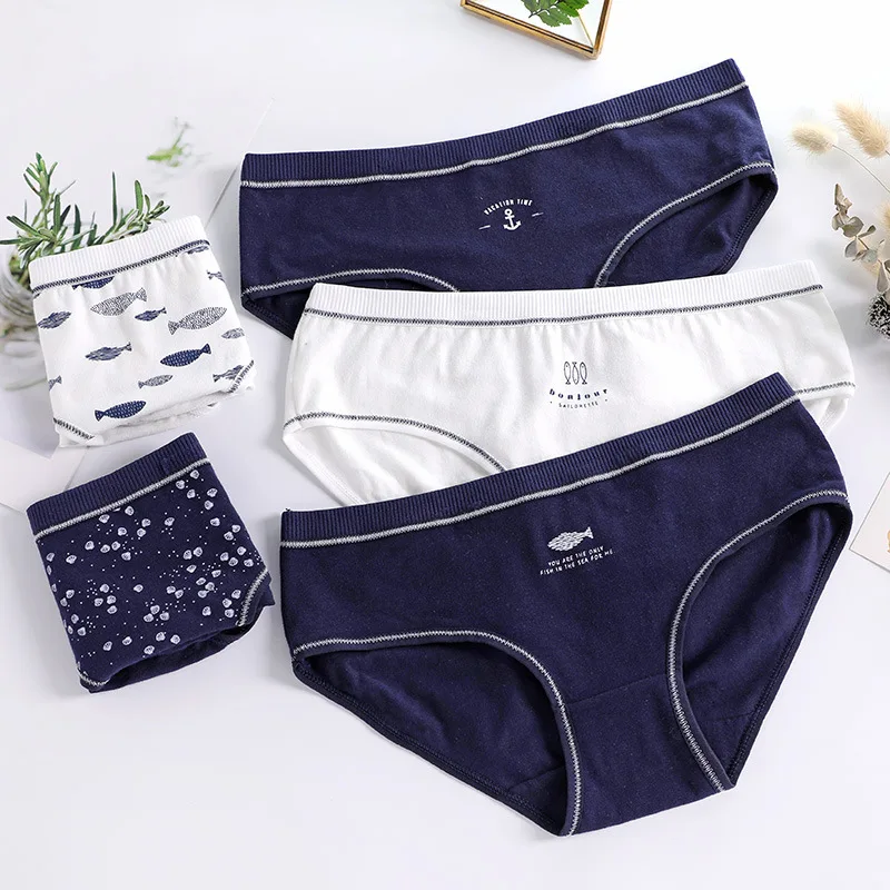 5Pcs/Set Cute Cartoon Print Underwear Set Girls' Briefs Cotton Panties Women Comfort Soft Shorts Female Sexy Lingerie Ladies
5Pcs/Set Cute Cartoon Print Underwear Set Girls' Briefs Cotton Panties Women Comfort Soft Shorts Female Sexy Lingerie Ladies