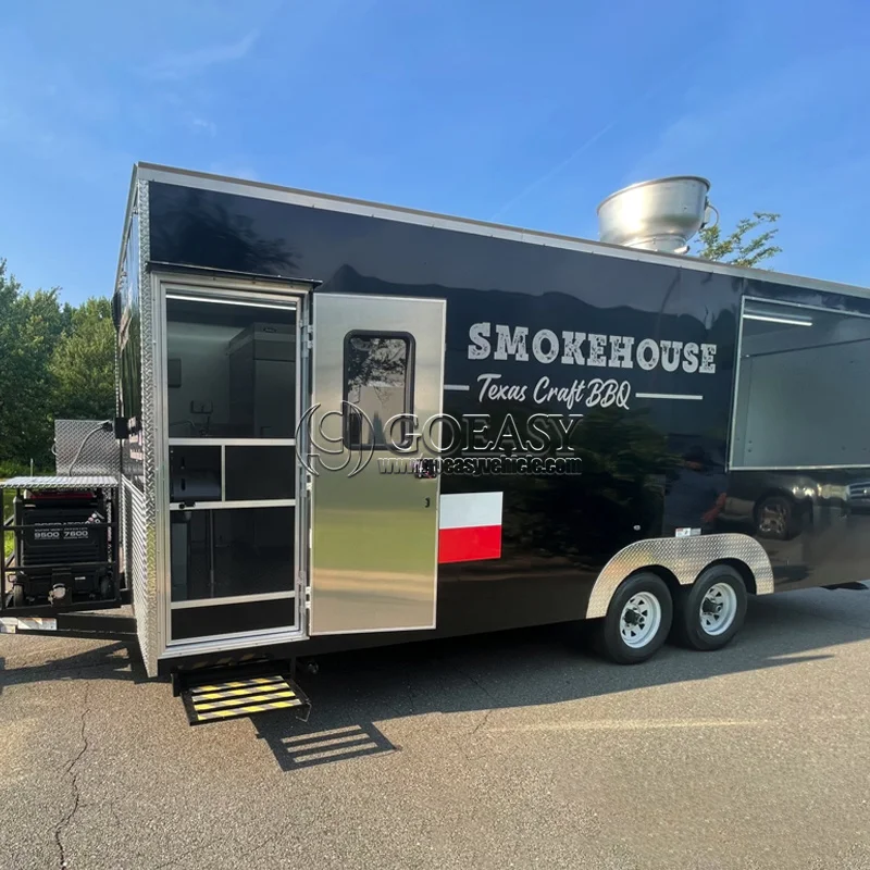 Personalized Fast Food Kiosk Trailer - Compact & Brandable
Personalized Fast Food Kiosk Trailer - Compact & Brandable
