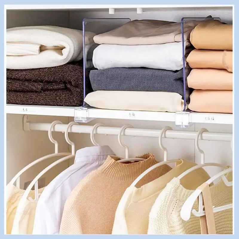 AS63-Transparent Shelf Dividers, Transparent Wardrobe Organizers, Acrylic Dividers For Wallets, Handbags, Clothes, Sweaters
AS63-Transparent Shelf Dividers, Transparent Wardrobe Organizers, Acrylic Dividers For Wallets, Handbags, Clothes, Sweaters