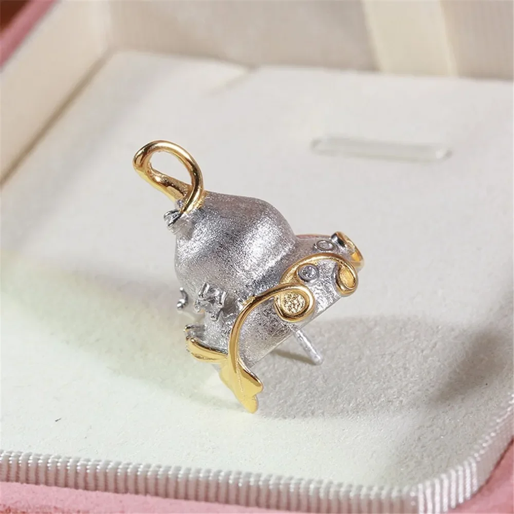 Подвеска из стерлингового серебра 925 пробы с жемчугом, DIY пустая ободок, чашка, ювелирные изделия для рукоделия, фурнитура для подвески с полыми зубцами
Подвеска из стерлингового серебра 925 пробы с жемчугом, DIY пустая ободок, чашка, ювелирные изделия для рукоделия, фурнитура для подвески с полыми зубцами