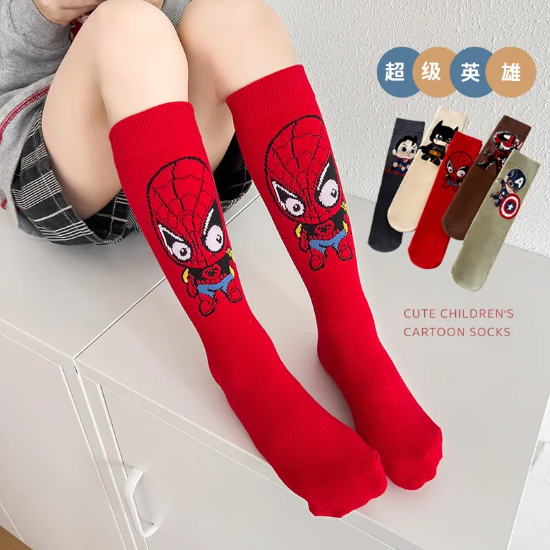 Marvel Spider Man Hulk Cartoon Children's Cotton Socks 1-6 Pairs Super Hero Boys Summer Edition Birthday Gift
Marvel Spider Man Hulk Cartoon Children's Cotton Socks 1-6 Pairs Super Hero Boys Summer Edition Birthday Gift