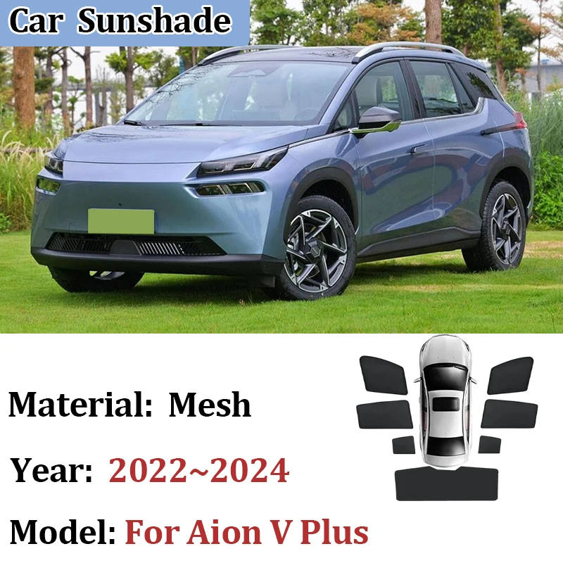 For Aion V Plus 2022 2023 2024 Car Mesh Sunshade Window Heat Insulation UV Protection Privacy Curtain Sun Visor Auto Accessories
For Aion V Plus 2022 2023 2024 Car Mesh Sunshade Window Heat Insulation UV Protection Privacy Curtain Sun Visor Auto Accessories
