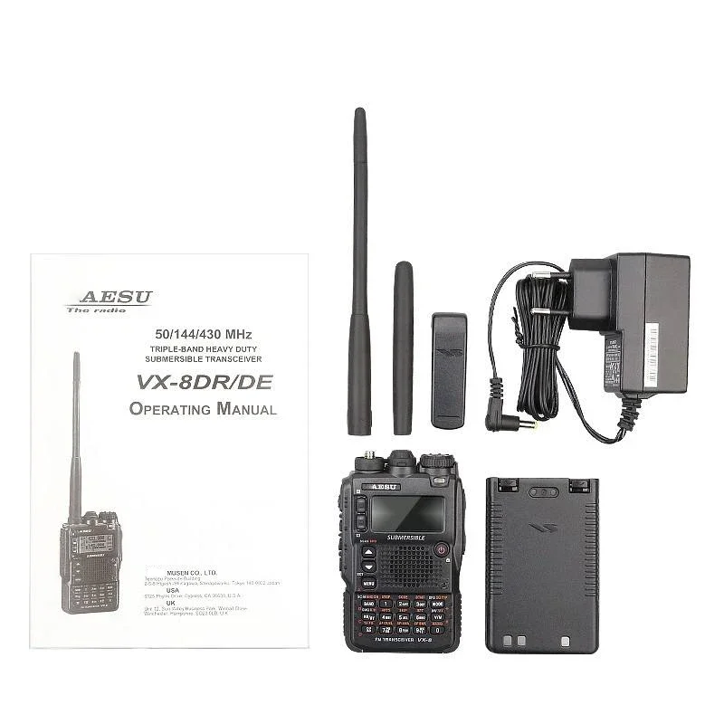 Hot Sale VAESU Vx 8dr Triple Band Digital Ham Vx8dr Japan Handheld Transceiver Mobile DMR Intercom Walkie Talkie Two Way Radio
Hot Sale VAESU Vx 8dr Triple Band Digital Ham Vx8dr Japan Handheld Transceiver Mobile DMR Intercom Walkie Talkie Two Way Radio