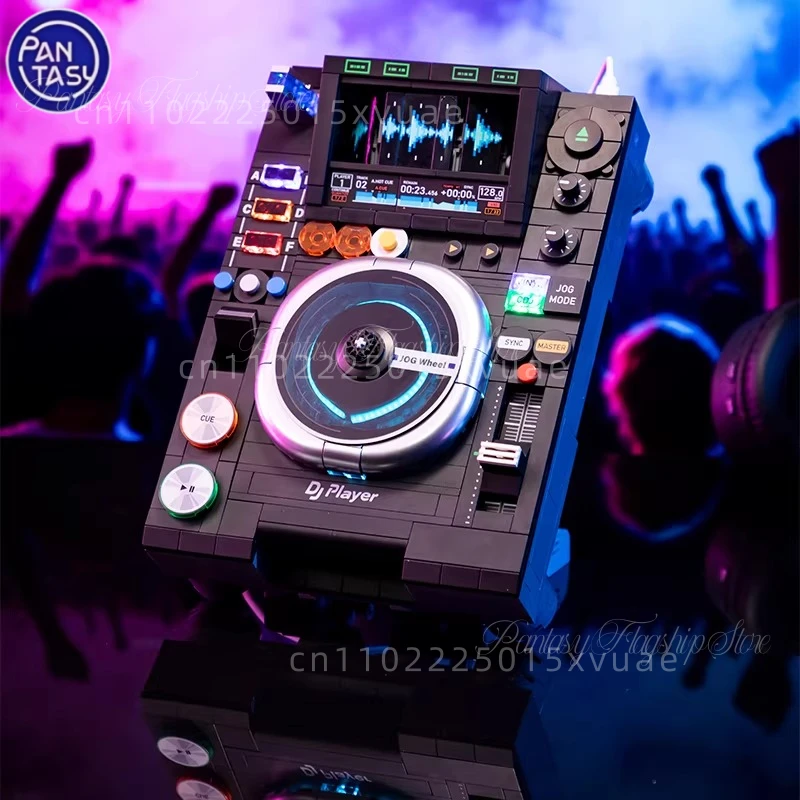 New Pantasy Retro DJ Player Building Blocks Bluetooth Music Player Assembly Model Toy Collection Desktop Decoration Holiday Gift
New Pantasy Retro DJ Player Building Blocks Bluetooth Music Player Assembly Model Toy Collection Desktop Decoration Holiday Gift