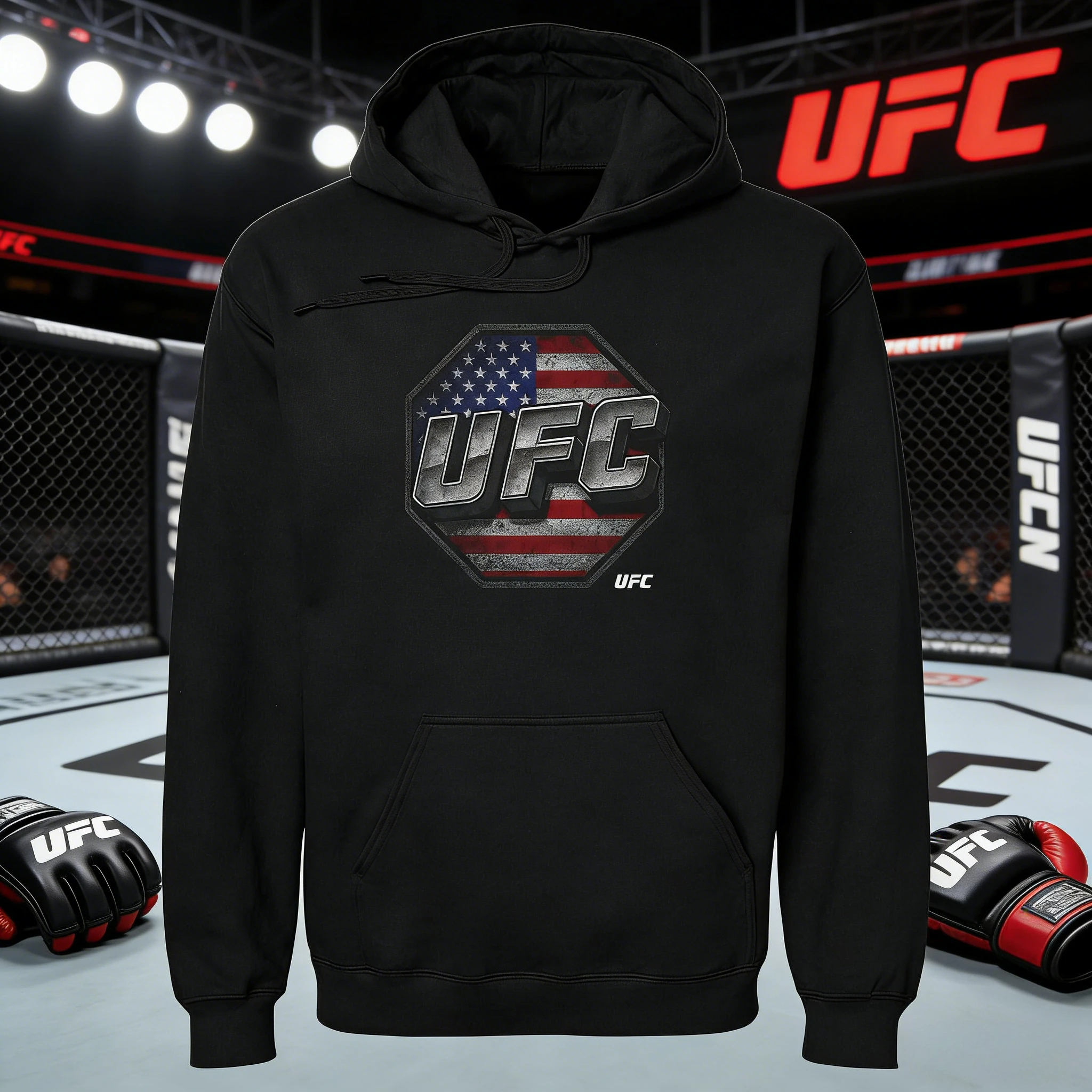 Осень/зима 2026, толстовка с логотипом UFC, женская модная свободная повседневная хлопковая теплая толстовка, пальто унисекс
Осень/зима 2026, толстовка с логотипом UFC, женская модная свободная повседневная хлопковая теплая толстовка, пальто унисекс