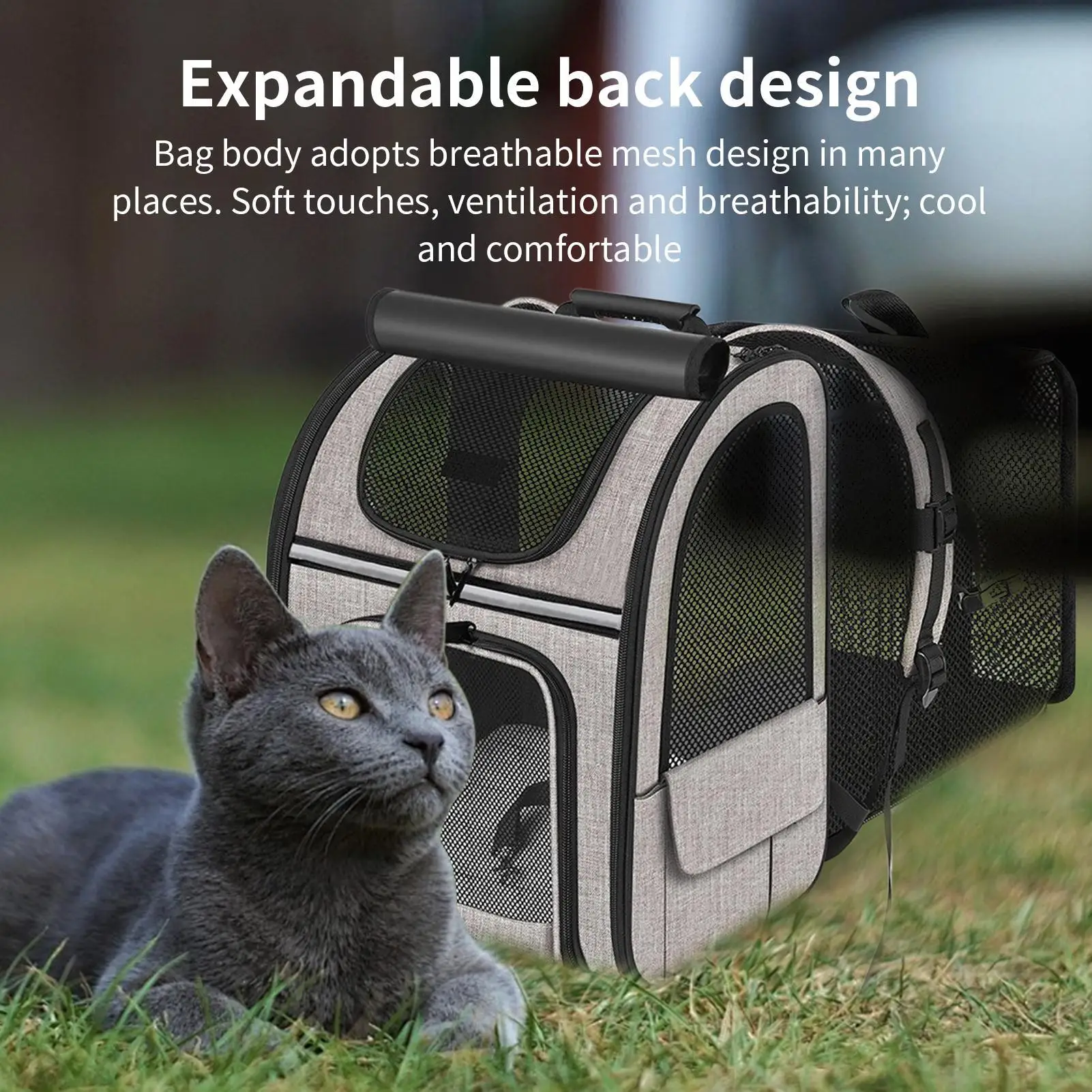 Cat Backpack Cat Travel Carrier Breathable Foldable Pet Bag For Outdoor Travel Motorcycle Camping Hiking
Cat Backpack Cat Travel Carrier Breathable Foldable Pet Bag For Outdoor Travel Motorcycle Camping Hiking
