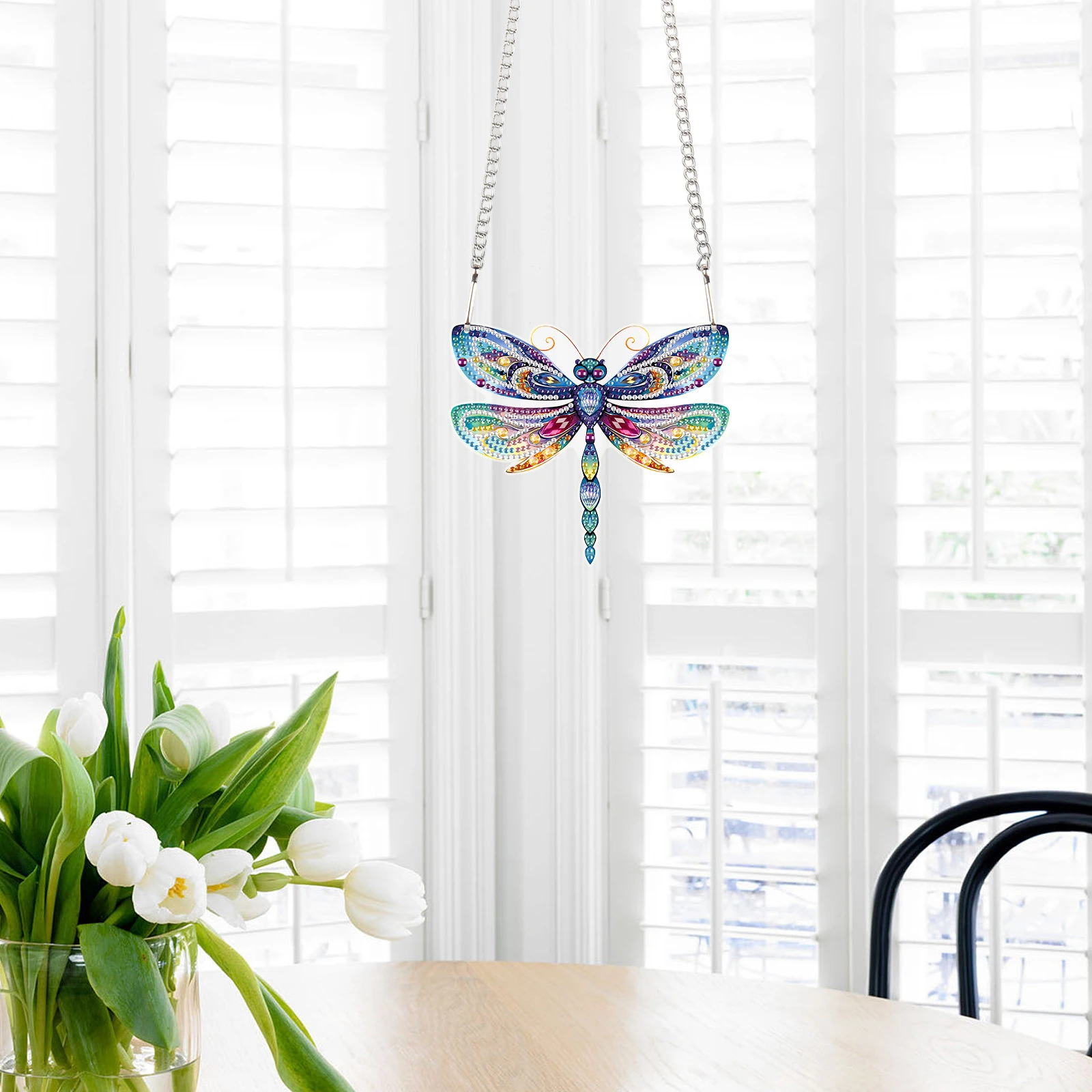 Creative Hanging Diamond Art Kit Featuring Special-Shaped Diamonds and Vibrant Colors for Home and Office Decor
Creative Hanging Diamond Art Kit Featuring Special-Shaped Diamonds and Vibrant Colors for Home and Office Decor