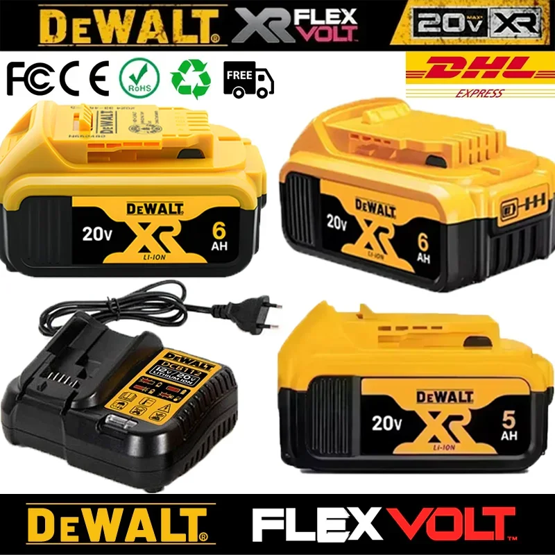 100% Genuine DeWalt 18V Battery, 2AH 5AH 6AH Rechargeable Lithium Ion Battery, Dewalt DCB200 Power Tool Replacement Battery
100% Genuine DeWalt 18V Battery, 2AH 5AH 6AH Rechargeable Lithium Ion Battery, Dewalt DCB200 Power Tool Replacement Battery