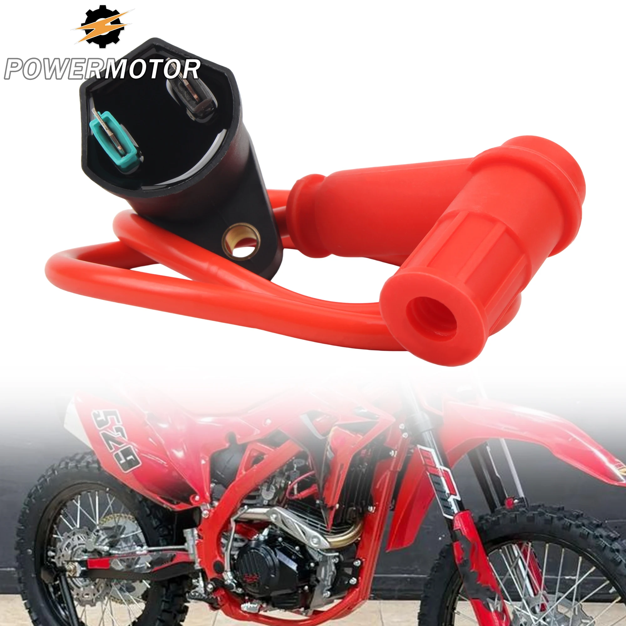 Enduro Motorcycle Ignition Coil for 50cc 70cc 90cc 110cc 125cc 140cc 150cc 160cc ATV Go Kart Quad DirtBike Racing Modified Parts
Enduro Motorcycle Ignition Coil for 50cc 70cc 90cc 110cc 125cc 140cc 150cc 160cc ATV Go Kart Quad DirtBike Racing Modified Parts