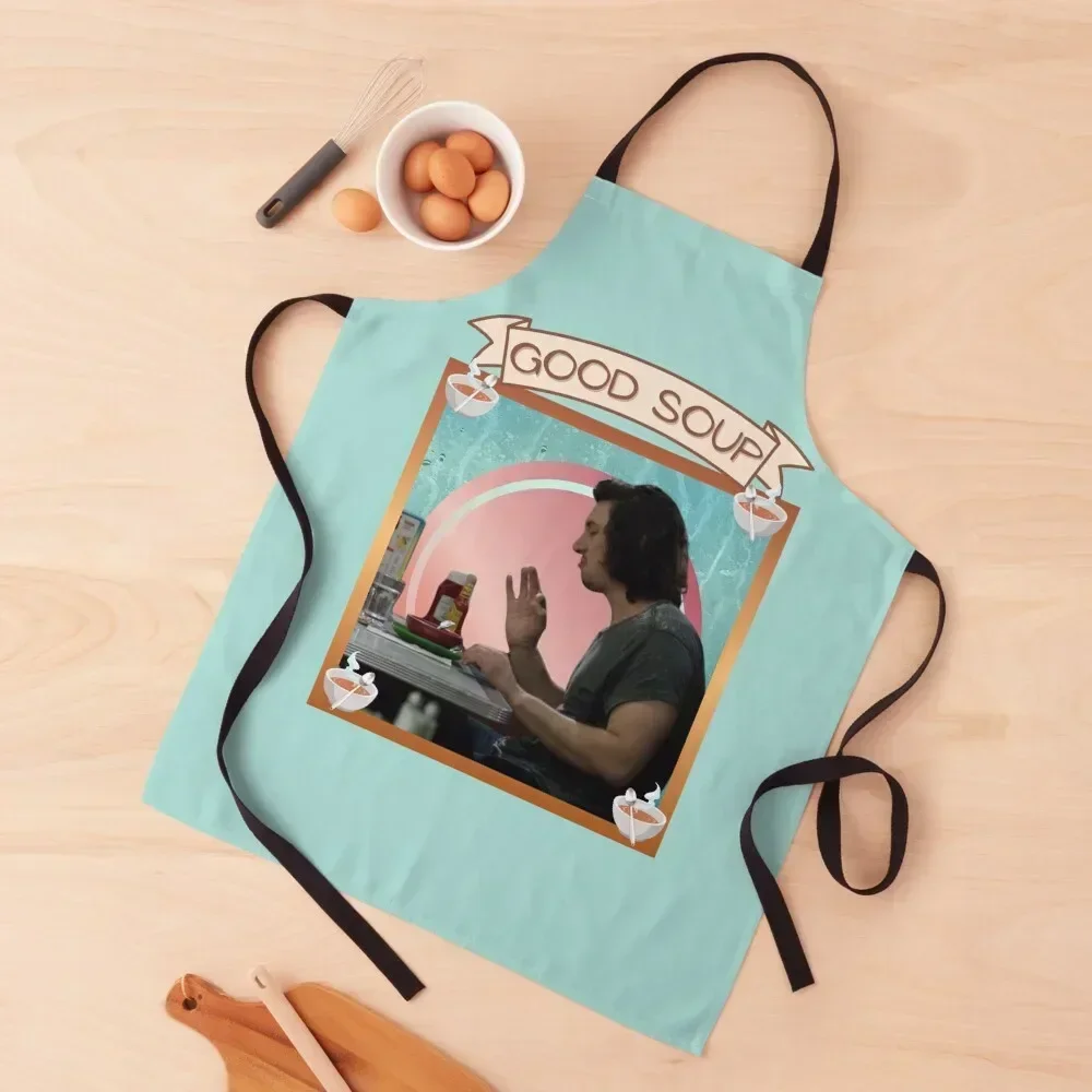 Good Soup Adam Sackler Quote Apron cleanings Kitchen Novel Kitchen Accessories useful gadgets for home Apron
Good Soup Adam Sackler Quote Apron cleanings Kitchen Novel Kitchen Accessories useful gadgets for home Apron