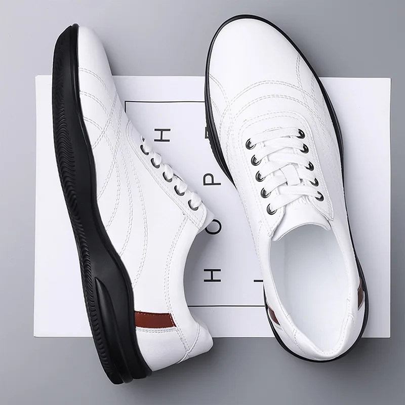 2026 Spring Autumn New Casual Leather Shoes for Men Solid Color Summer Hallow Designer Shoes Male Fashion Sports Sneakers Man
2026 Spring Autumn New Casual Leather Shoes for Men Solid Color Summer Hallow Designer Shoes Male Fashion Sports Sneakers Man