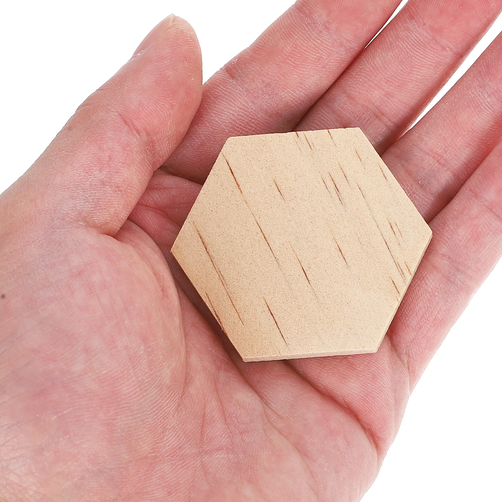 25Pcs Wooden Hexagon Cutouts Smooth Blank Wood Slices for Engraving Wood Burning DIY Projects Decorative Craft Tiles 50Mm
25Pcs Wooden Hexagon Cutouts Smooth Blank Wood Slices for Engraving Wood Burning DIY Projects Decorative Craft Tiles 50Mm