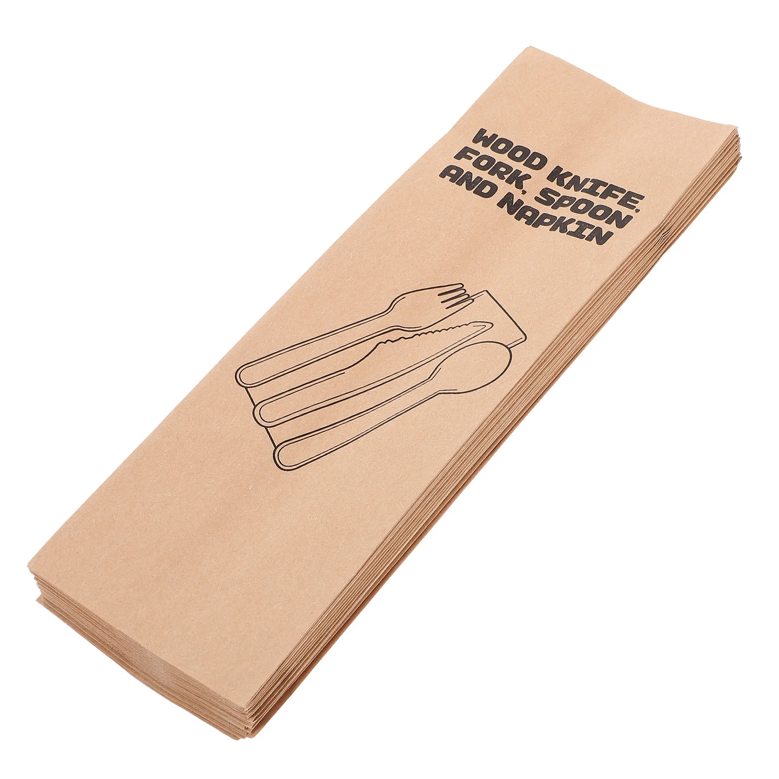 100 Pcs Kraft Paper Cutlery Set Disposable Utensil Holder Packaging Bag Vintage for Party Coated Chopsticks Kitchen Bags
100 Pcs Kraft Paper Cutlery Set Disposable Utensil Holder Packaging Bag Vintage for Party Coated Chopsticks Kitchen Bags