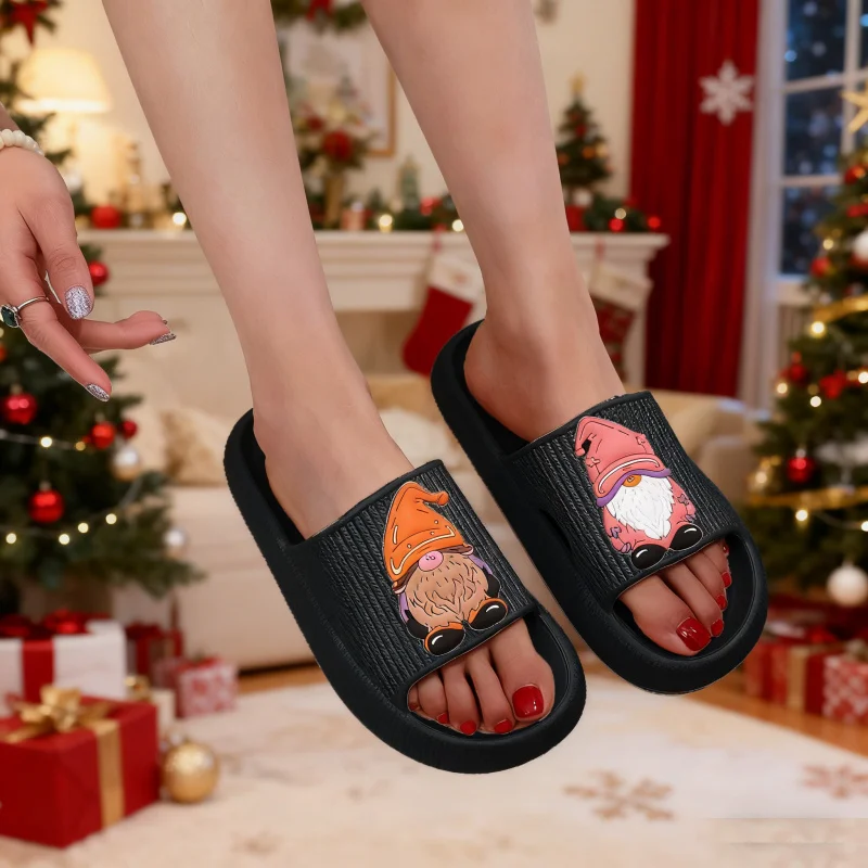 2025 Christmas Gnome Slippers Unisex Cozy Plush Cartoon Elf Indoor Outdoor Slides with Thick Soft Sole Non-Slip Bathroom Shoes
2025 Christmas Gnome Slippers Unisex Cozy Plush Cartoon Elf Indoor Outdoor Slides with Thick Soft Sole Non-Slip Bathroom Shoes
