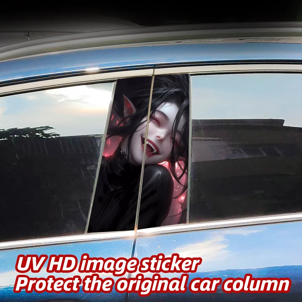 Anime Vampire Girl Car Stickers Auto B Pillar Waterproof Center Column Decor Cover Scratches Car Door Pillar Decals Accessories
Anime Vampire Girl Car Stickers Auto B Pillar Waterproof Center Column Decor Cover Scratches Car Door Pillar Decals Accessories