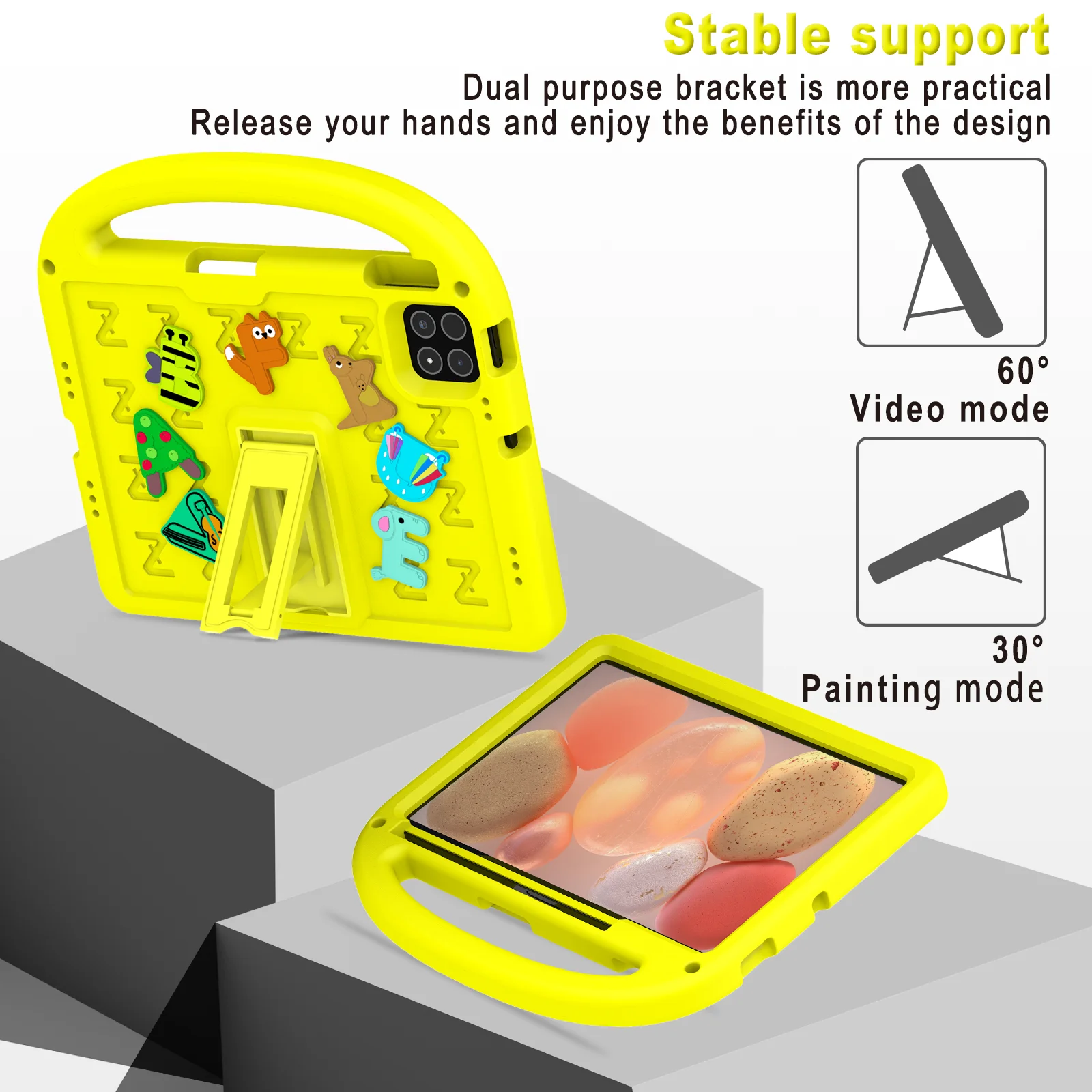 EVA+PC Case for Xiaomi Poco Pad X1 2025 7 8 11.2" Tablet Cover Body Protection with Enhances Rear Kickstand and shoulder straps
EVA+PC Case for Xiaomi Poco Pad X1 2025 7 8 11.2" Tablet Cover Body Protection with Enhances Rear Kickstand and shoulder straps