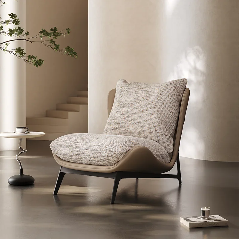 HHSingle Sofa Chair Italian Minimalist Living Room Wabi Style Light Luxury Backrest Lazy Sofa Leisure Chair
HHSingle Sofa Chair Italian Minimalist Living Room Wabi Style Light Luxury Backrest Lazy Sofa Leisure Chair