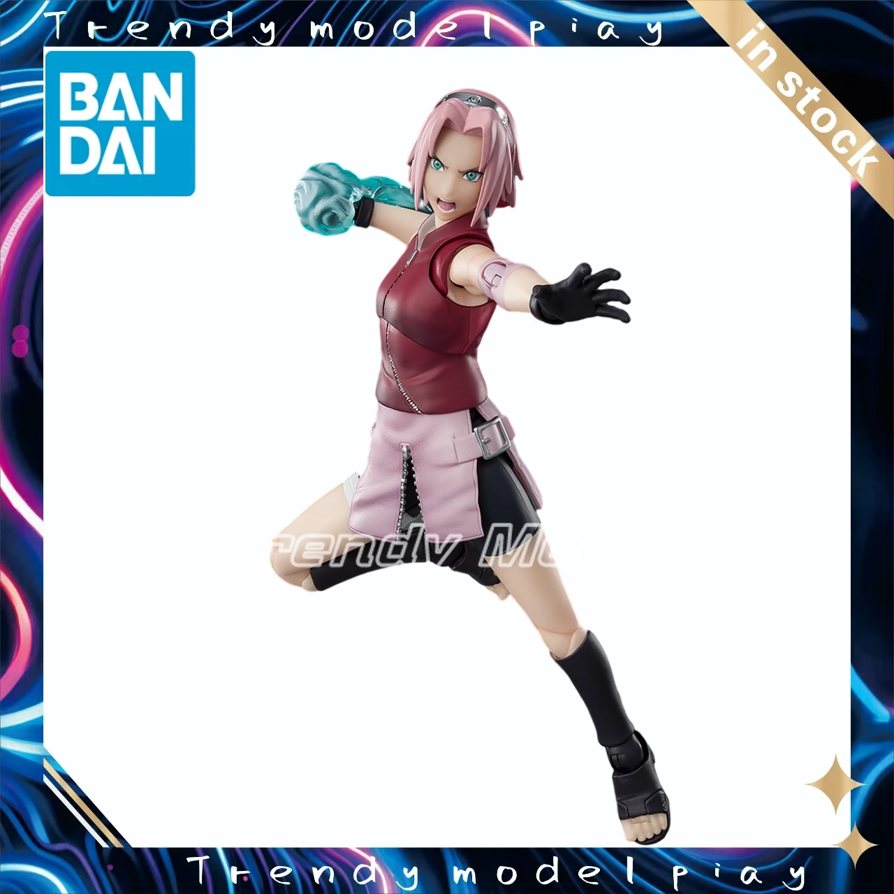 In Stock Original BANDAI S.H.Figuarts Haruno Sakura Action Figures Model Figures Toys Gifts Collection Ornaments
In Stock Original BANDAI S.H.Figuarts Haruno Sakura Action Figures Model Figures Toys Gifts Collection Ornaments