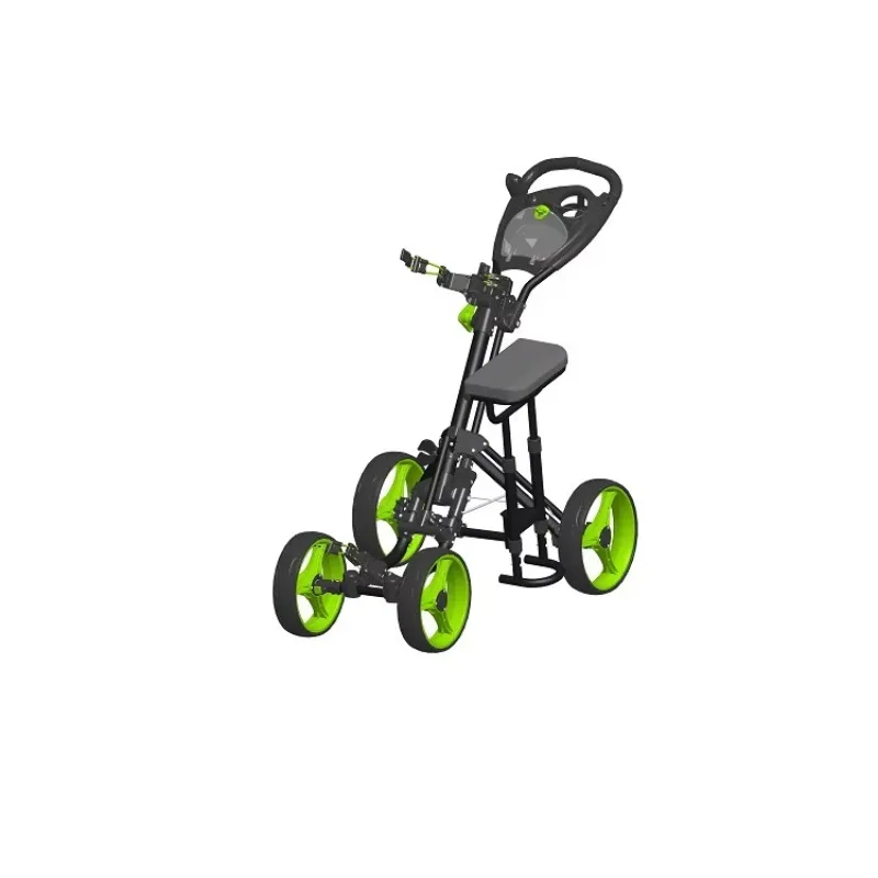 Satisfying Service Custom 4-wheel One-click Golf Push Cart Aluminum Golf Cart with Seat
Satisfying Service Custom 4-wheel One-click Golf Push Cart Aluminum Golf Cart with Seat