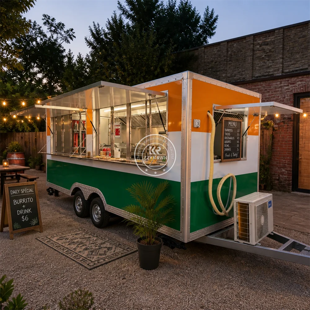 Mobile BBQ Food Truck Hot Dog Snack Cart Concession Food Trailer Truck With Complete Kitchen Equipment
Mobile BBQ Food Truck Hot Dog Snack Cart Concession Food Trailer Truck With Complete Kitchen Equipment