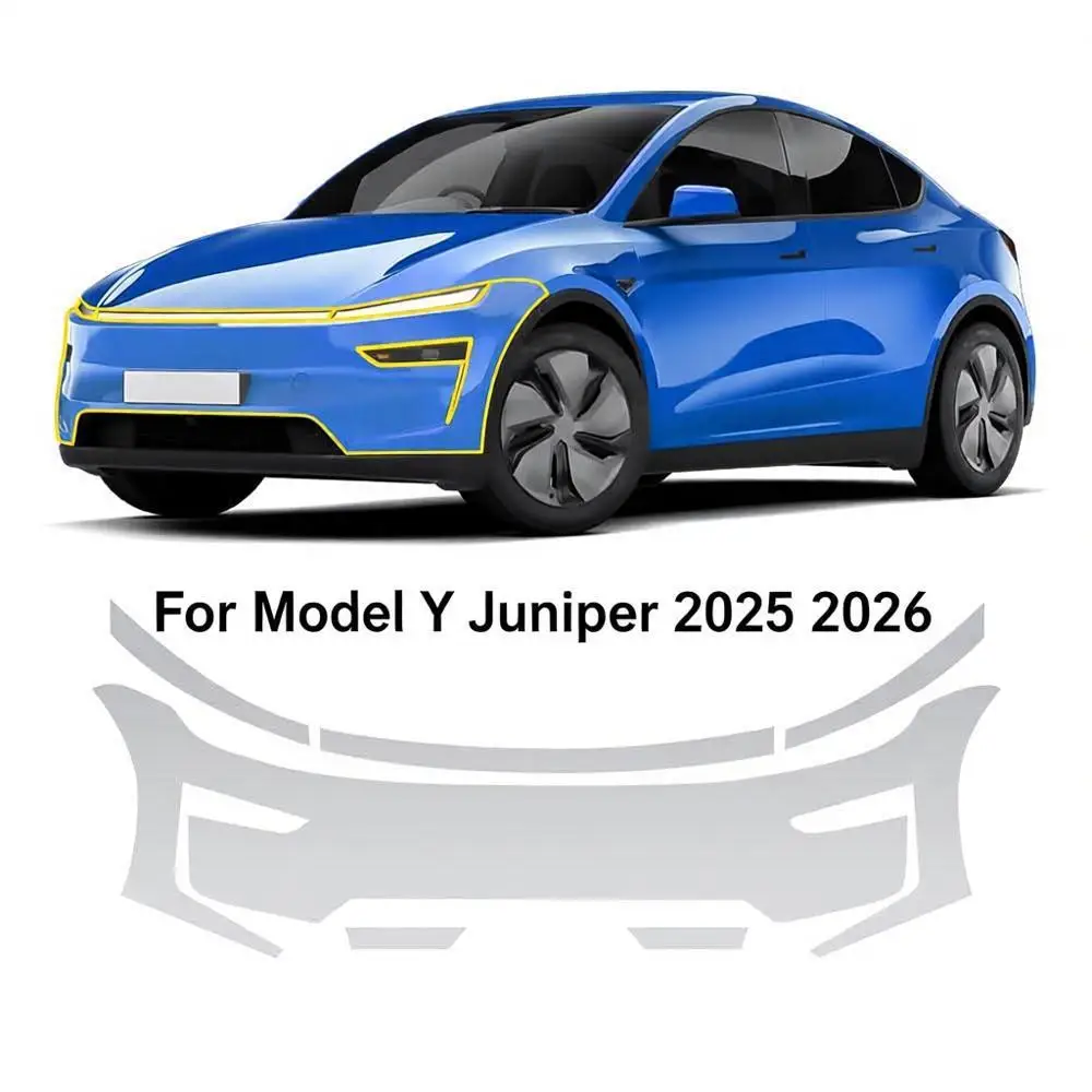 8.5Mil TPU Paint Protection Film For Model Y Juniper Premium 2025 2026 Pre-cut PPF Kit Clear Bra Car Body Anti-Scratch Resistant
8.5Mil TPU Paint Protection Film For Model Y Juniper Premium 2025 2026 Pre-cut PPF Kit Clear Bra Car Body Anti-Scratch Resistant