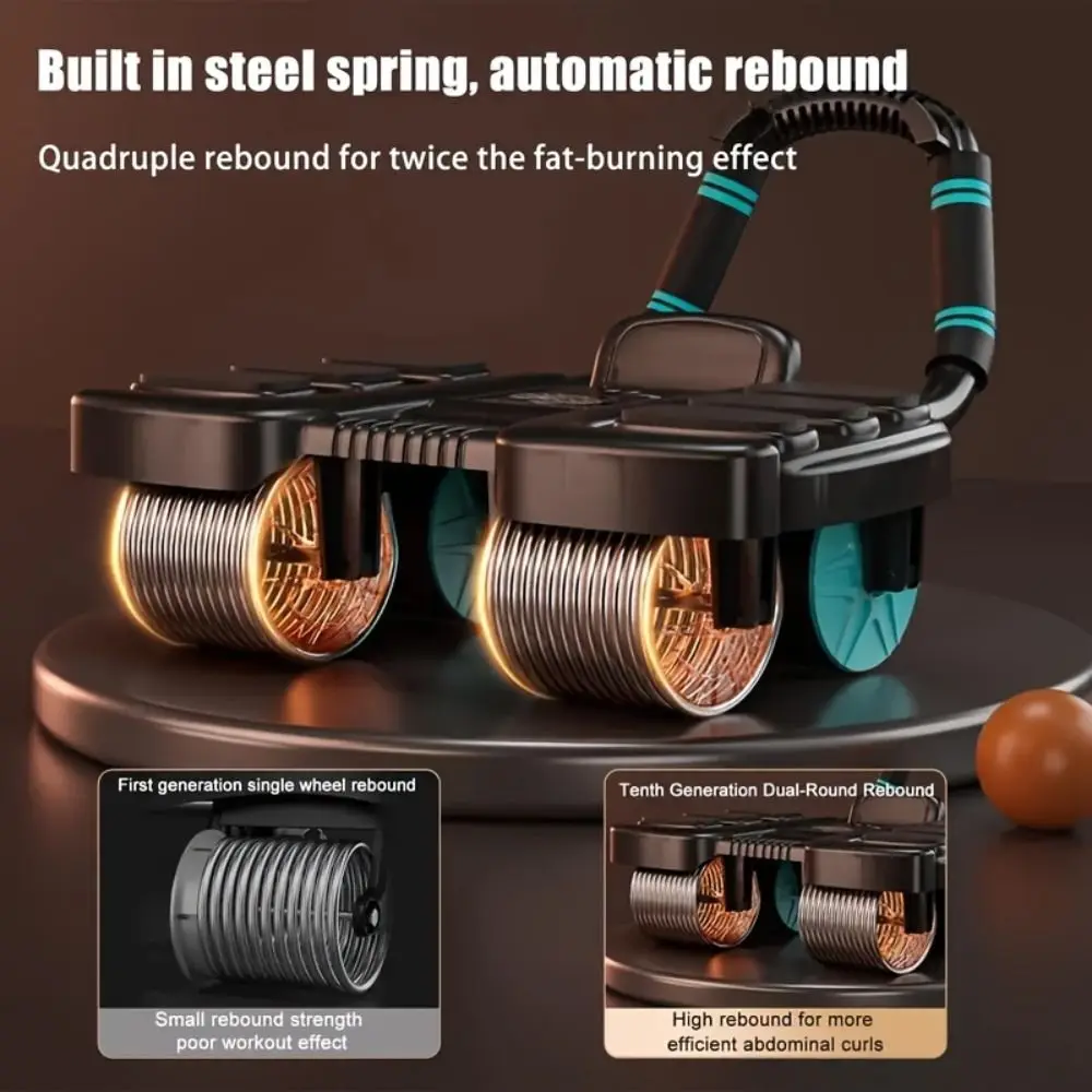 Four-Wheel Abdominal Workout Roller 6/8 Elbow Support Automatic Rebound Core Strengthening Trainer Anti-Slip Effective
Four-Wheel Abdominal Workout Roller 6/8 Elbow Support Automatic Rebound Core Strengthening Trainer Anti-Slip Effective