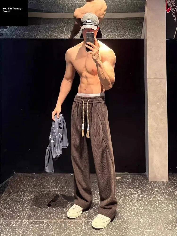 Chic American Style Men's Autumn Winter Fleece Lined Trousers Fitness Sporty Casual Long Pants Geometric Checkered Straight Leg
Chic American Style Men's Autumn Winter Fleece Lined Trousers Fitness Sporty Casual Long Pants Geometric Checkered Straight Leg