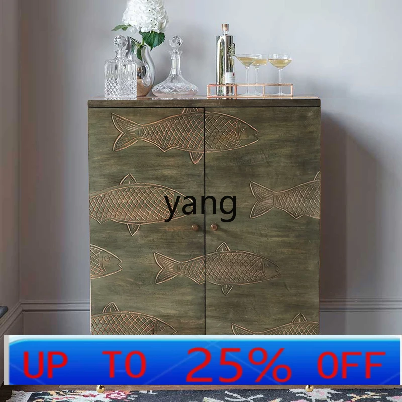 LMM Shoe Cabinet Art Hand-Carved Small Fish Designer Decorative Cabinet
LMM Shoe Cabinet Art Hand-Carved Small Fish Designer Decorative Cabinet