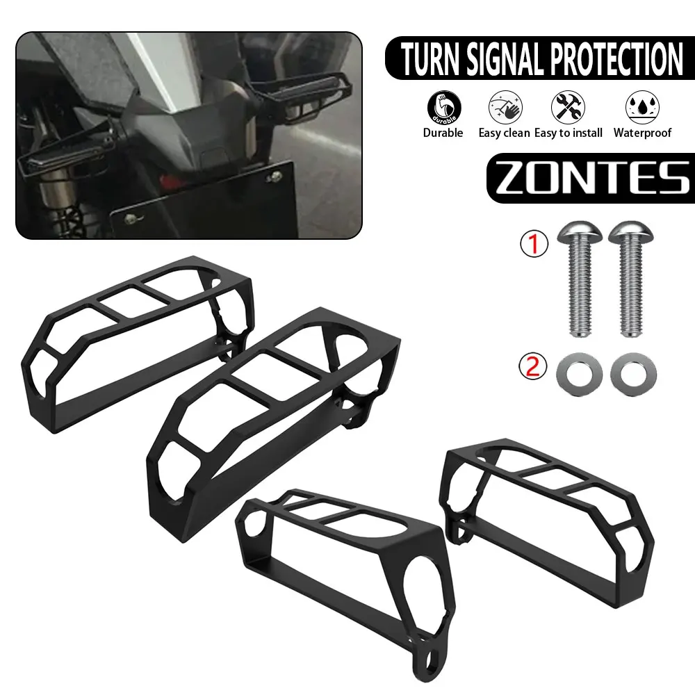 2026 Motorcycle Accessories Turn Signal LED Light Protection Cover Shield Protective For ZONTES 368G 368-G 2024 2025 368 G Parts
2026 Motorcycle Accessories Turn Signal LED Light Protection Cover Shield Protective For ZONTES 368G 368-G 2024 2025 368 G Parts