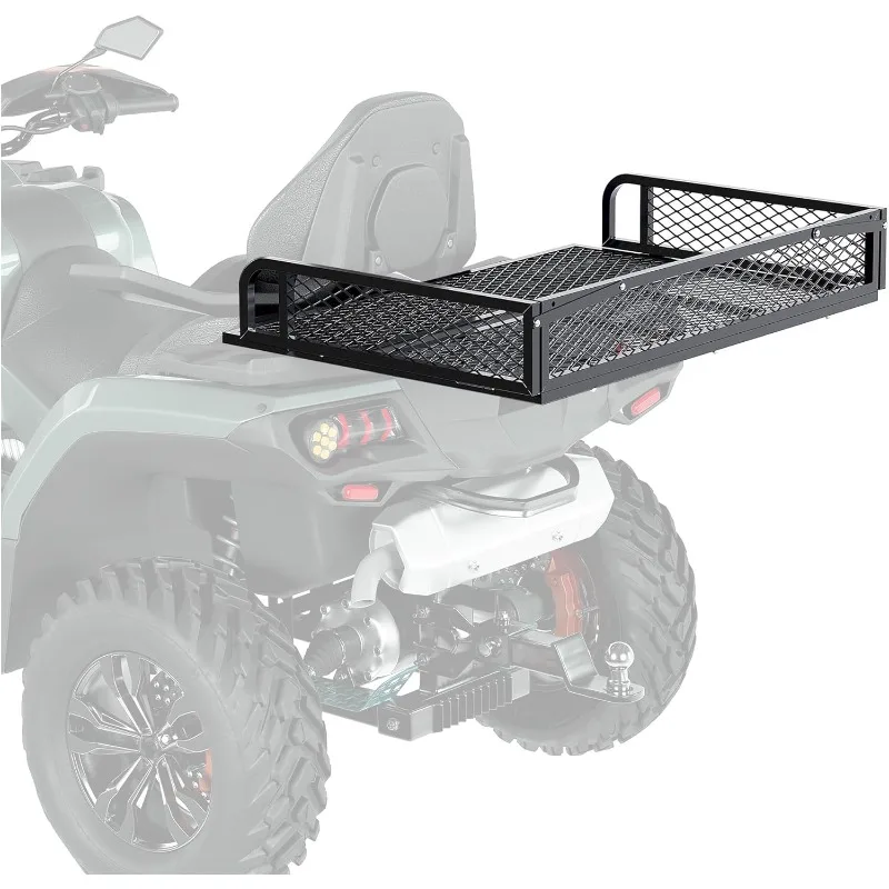 ECOTRIC Rear Cargo Basket Universal ATV UTV Storage Rack Rear Goods Mesh Rack Black Steel
ECOTRIC Rear Cargo Basket Universal ATV UTV Storage Rack Rear Goods Mesh Rack Black Steel