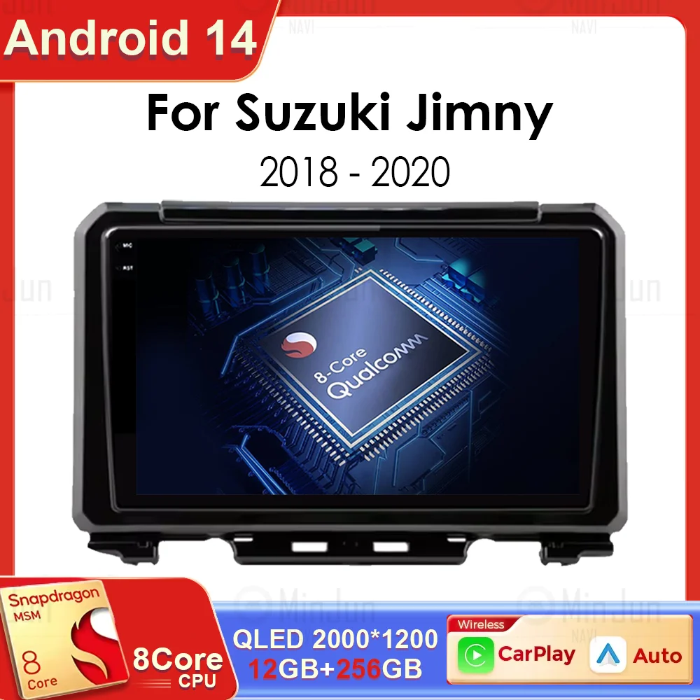 Android 14 для Suzuki Jimny 2018 2019 2020 автомобильный радиоприемник мультимедийный стерео видеоплеер GPS-навигация Carplay Auto DSP RDS NO 2Din
Android 14 для Suzuki Jimny 2018 2019 2020 автомобильный радиоприемник мультимедийный стерео видеоплеер GPS-навигация Carplay Auto DSP RDS NO 2Din