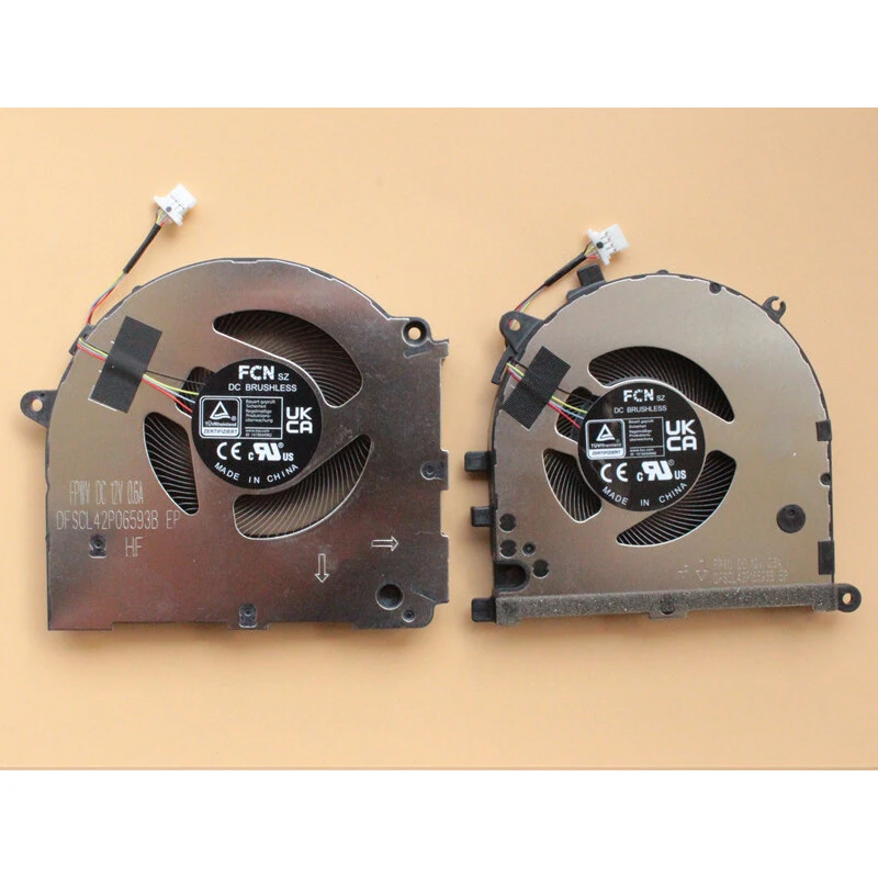 C New For Asus VivoBook Pro 15 OLED K6502Z Cpu Gpu Cooling Fan DC12V 0.6A
C New For Asus VivoBook Pro 15 OLED K6502Z Cpu Gpu Cooling Fan DC12V 0.6A