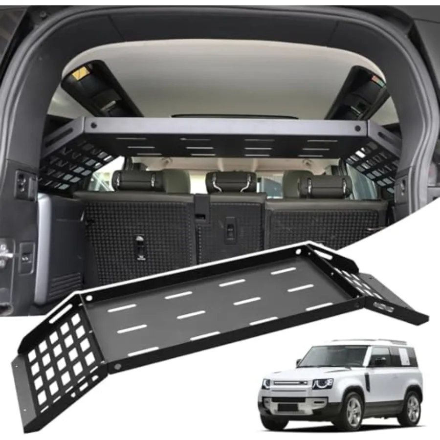 Полка для багажника, органайзер для хранения грузов на Land Rover Defender 110 20202025 с багажником, стойка для корзины из алюминиевого сплава Interi
Полка для багажника, органайзер для хранения грузов на Land Rover Defender 110 20202025 с багажником, стойка для корзины из алюминиевого сплава Interi