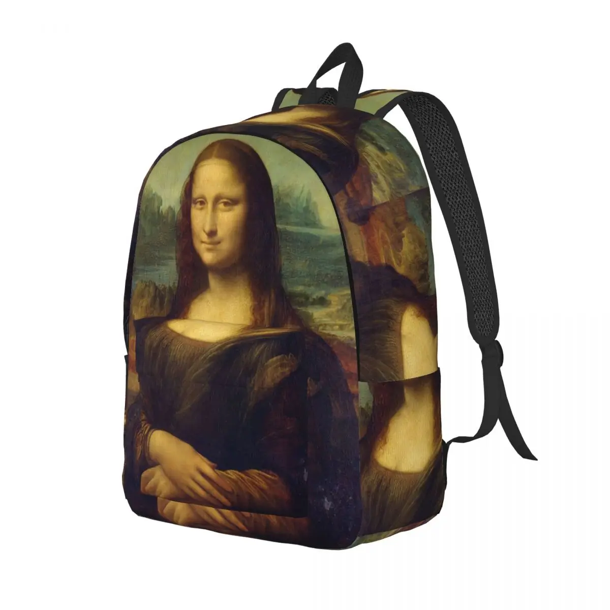 Рюкзак Mona Lisa от Леонардо да Винчи, вместительный детский рюкзак, школьная сумка, сумки на плечо для мальчиков и девочек
Рюкзак Mona Lisa от Леонардо да Винчи, вместительный детский рюкзак, школьная сумка, сумки на плечо для мальчиков и девочек