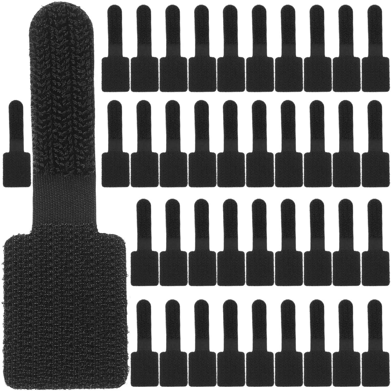 40Pcs Self Adhesive Cable Organizer Soft Nylon Fiber Cable Management Strap Strong Hook Loop Cord Fixing Strap Reusable
40Pcs Self Adhesive Cable Organizer Soft Nylon Fiber Cable Management Strap Strong Hook Loop Cord Fixing Strap Reusable