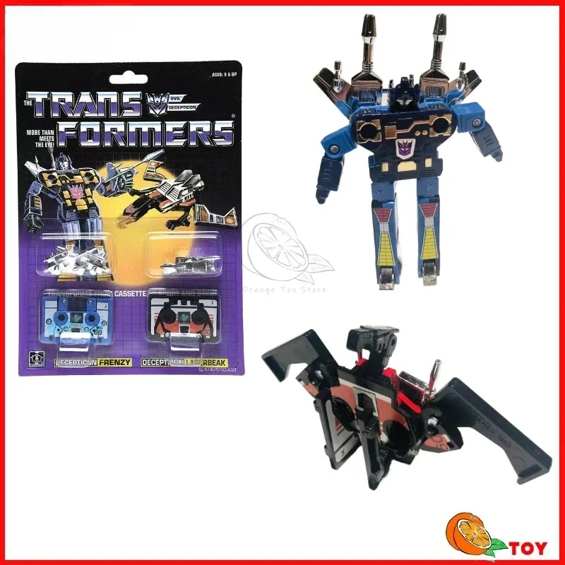 In stock Transformers toys US version G1 84-86 KO Frenzy And Laserbeak Model Robot Collection Action Figure Toy Gift Hobby
In stock Transformers toys US version G1 84-86 KO Frenzy And Laserbeak Model Robot Collection Action Figure Toy Gift Hobby
