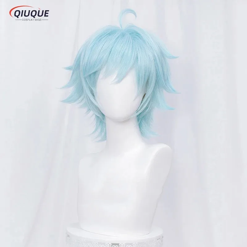 2025 yiyi Game Impact Chongyun 30cm Ice Blue Heat Resistant Synthetic Hair Anime Cosplay Wigs + Wig Cap
2025 yiyi Game Impact Chongyun 30cm Ice Blue Heat Resistant Synthetic Hair Anime Cosplay Wigs + Wig Cap