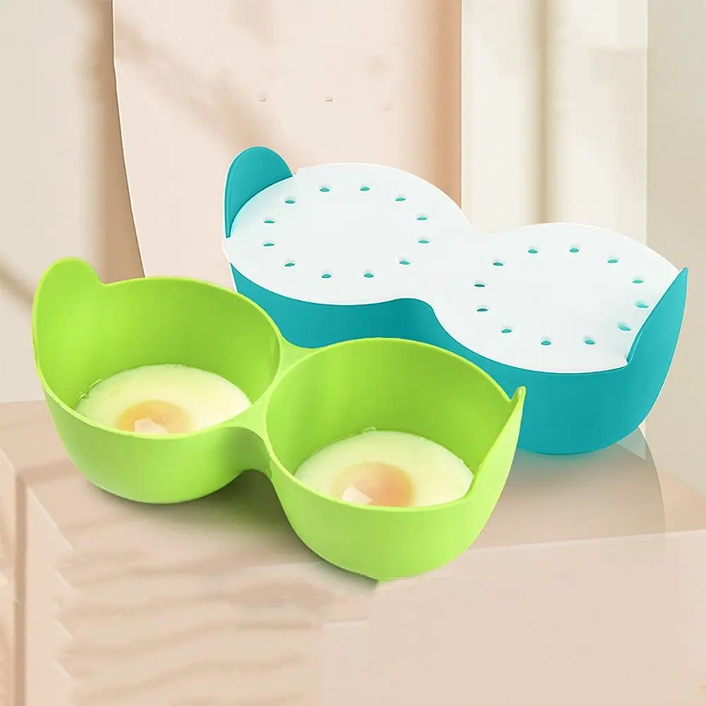 2 Grid Silicone Egg Poacher Heat Resistant Non-Stick Microwave Egg Steamer Practical Multifunctional Egg Steam Rack
2 Grid Silicone Egg Poacher Heat Resistant Non-Stick Microwave Egg Steamer Practical Multifunctional Egg Steam Rack