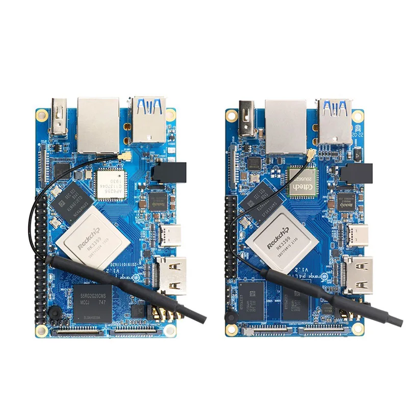 Orange Pi 4 LTS 3GB open-source single board computer with dual-band wireless WiFi Bluetooth 5.0
Orange Pi 4 LTS 3GB open-source single board computer with dual-band wireless WiFi Bluetooth 5.0