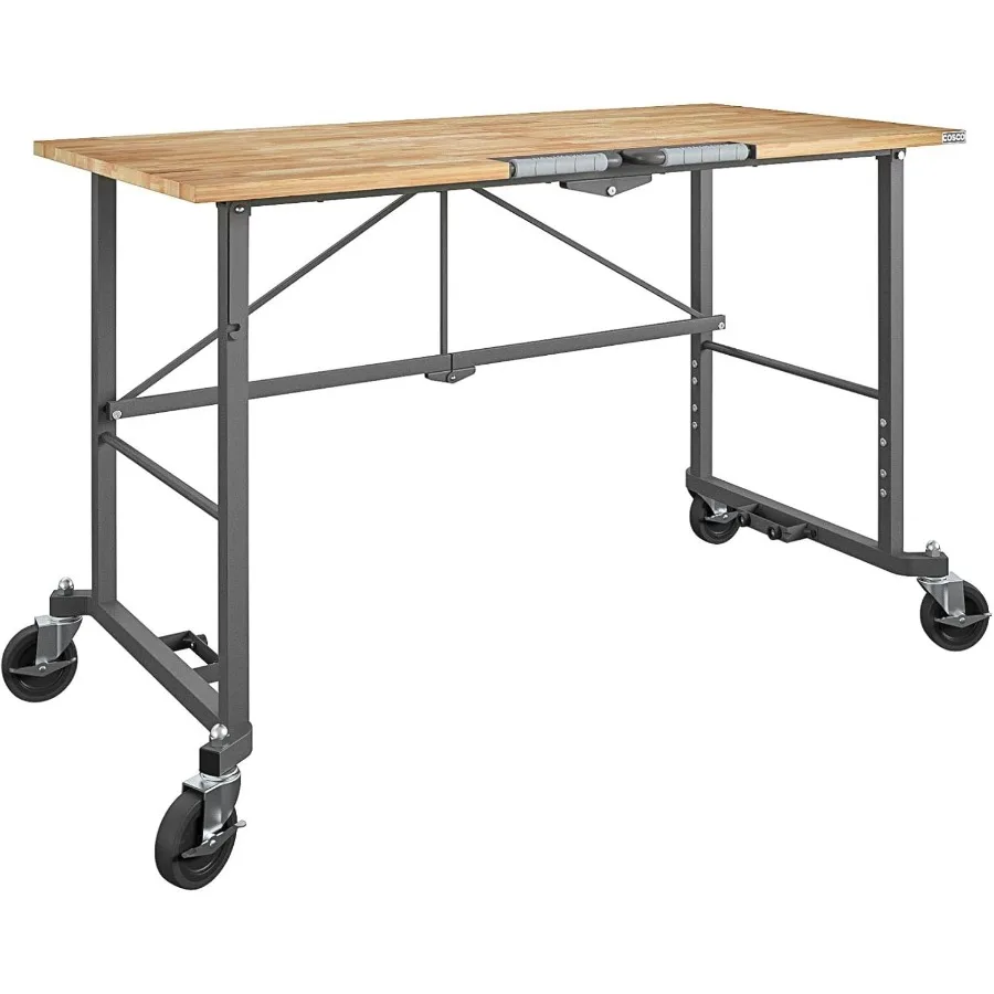 Smartfold Portable Folding Workbench Hardwood Top 400 Pound Weight Capacity Dark Gray
Smartfold Portable Folding Workbench Hardwood Top 400 Pound Weight Capacity Dark Gray