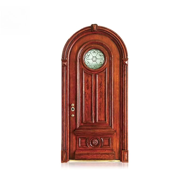Original factory modern main entrance door Solid wood house exterior entrance door
Original factory modern main entrance door Solid wood house exterior entrance door