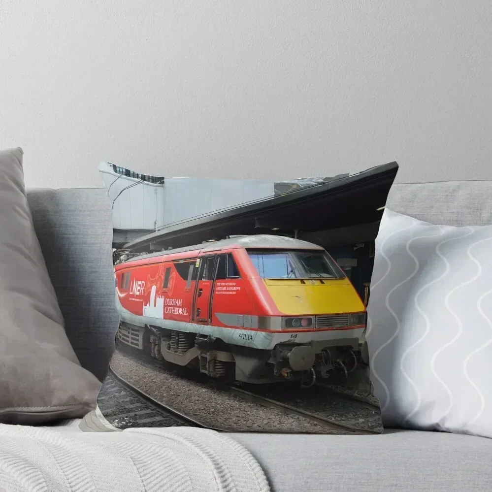 London North Eastern Railway Class 91 IC225 at Leeds Throw Pillow Throw Pillow Covers Luxury Cushion Cover pillow
London North Eastern Railway Class 91 IC225 at Leeds Throw Pillow Throw Pillow Covers Luxury Cushion Cover pillow