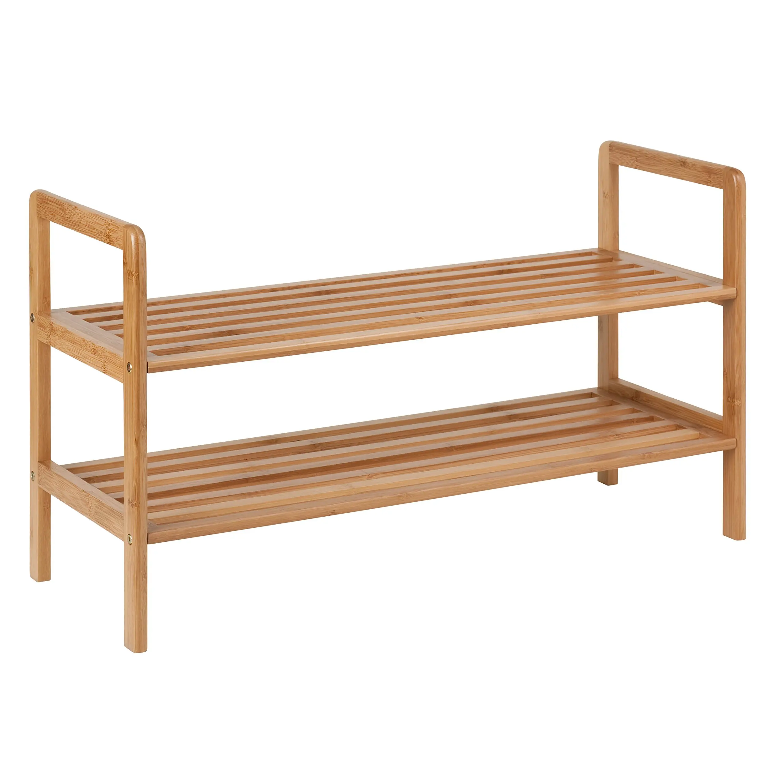 !@Combohome 2--Tier Bamboo Shoe Rack for Entryway, Stackable Foldable Natural Shoe Organizer for Hallway Closet for Indoor Ou
!@Combohome 2--Tier Bamboo Shoe Rack for Entryway, Stackable Foldable Natural Shoe Organizer for Hallway Closet for Indoor Ou