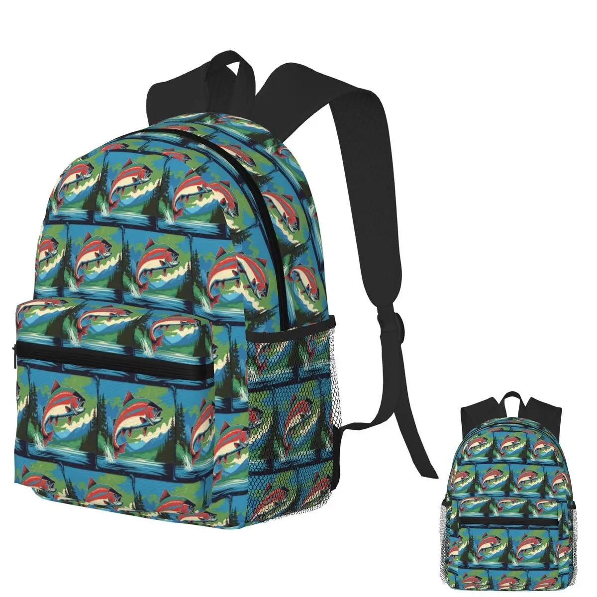 Fishing - Meditation Student Backpack School Bag Hiking Travel Daypack for Men Women Fashion Bookbag Shoulder Bags
Fishing - Meditation Student Backpack School Bag Hiking Travel Daypack for Men Women Fashion Bookbag Shoulder Bags