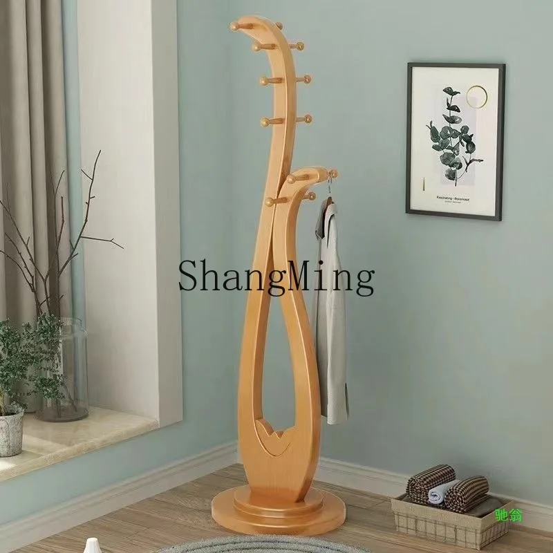 FG all-solid wooden hanger floor-to-ceiling bedroom simple new Chinese retro clothes and hats rack
FG all-solid wooden hanger floor-to-ceiling bedroom simple new Chinese retro clothes and hats rack