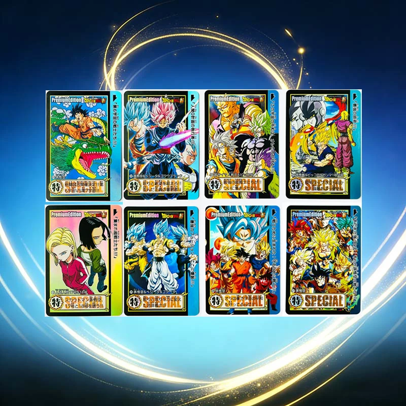 Dragon Ball Son Goku Piccolo Vegeta Tien Shinhan Lunch Chiaotzu Krillin Android 18 Homemade Diy Collection Card Toys Gifts
Dragon Ball Son Goku Piccolo Vegeta Tien Shinhan Lunch Chiaotzu Krillin Android 18 Homemade Diy Collection Card Toys Gifts