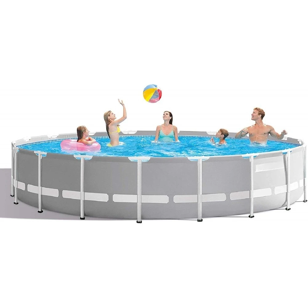 Наземный каркасный бассейн Outdoor Prism, 18 футов x 48 дюймов, с фильтрующим насосом, лестницей, чехлом — серый — 6 сменных фильтров
Наземный каркасный бассейн Outdoor Prism, 18 футов x 48 дюймов, с фильтрующим насосом, лестницей, чехлом — серый — 6 сменных фильтров